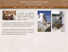 Tablet Screenshot of museoceramica.com